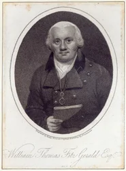William Thomas Fitzgerald, Engraved by William Ridley